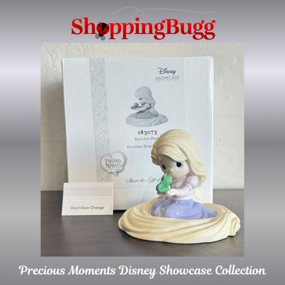 Precious Moments Disney Tangled Rapunzel Don't Ever Change 183073 (SB1482) - Picture 1 of 14